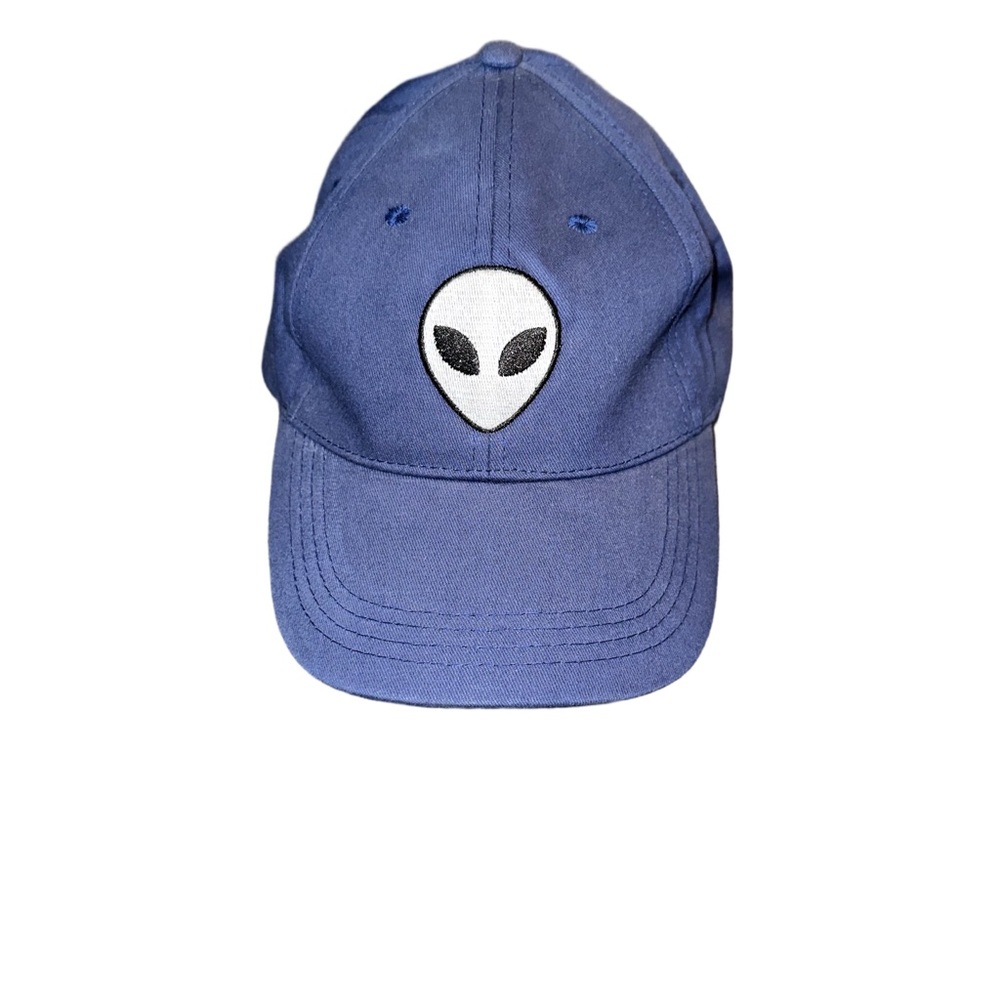 RUE21 Blue Alien Embroidered Adjustable Hat
